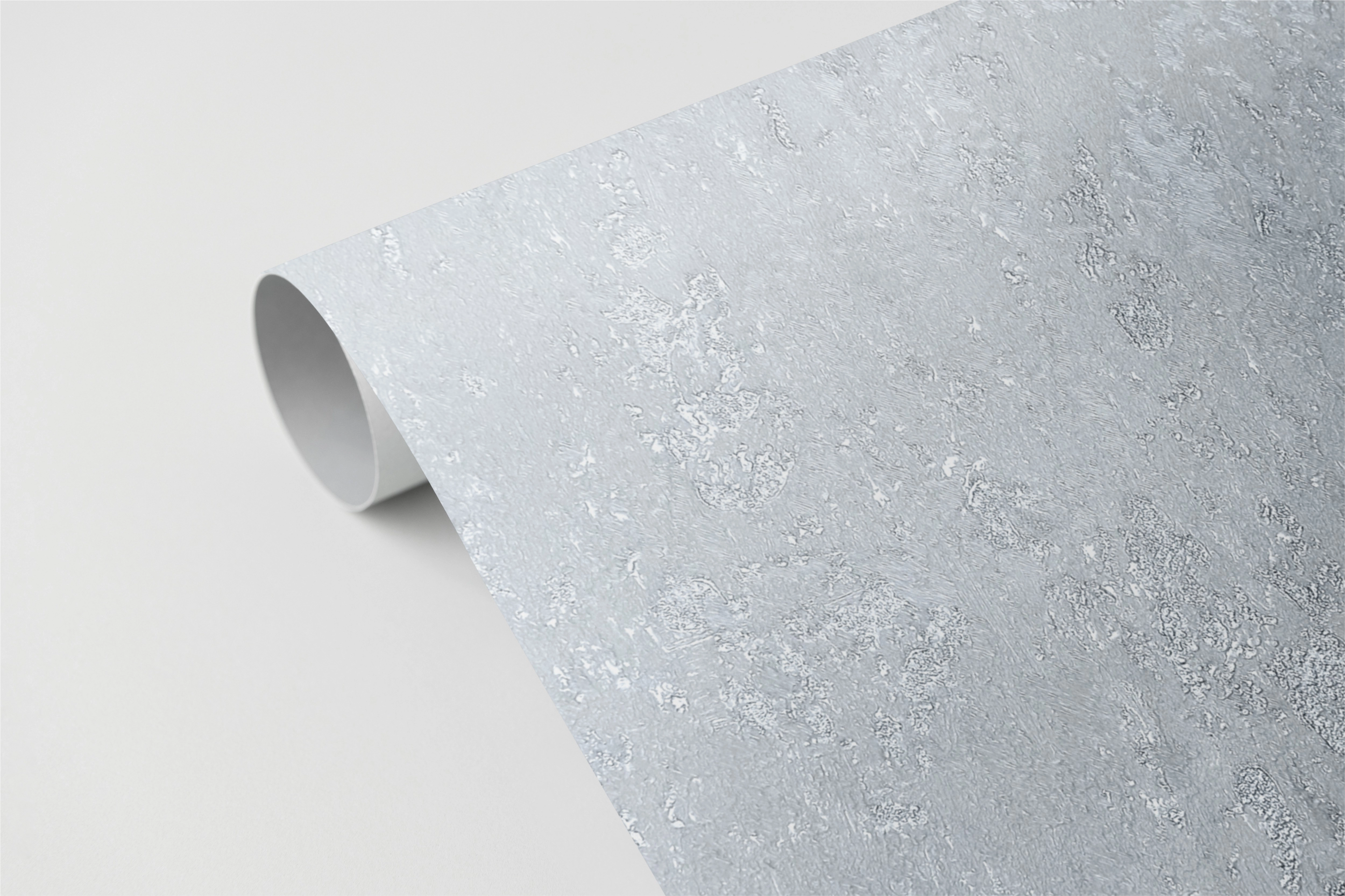 کاغذدیواری بافت دار نقره ای