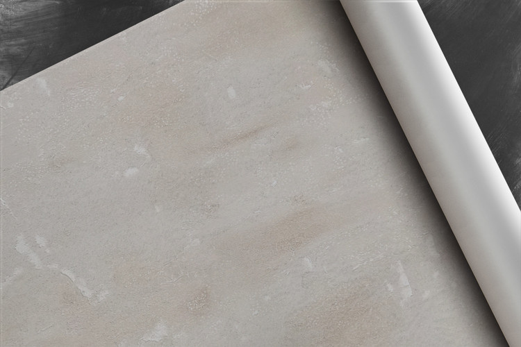 کاغذدیواری طرح پتینه آبرنگی کرم