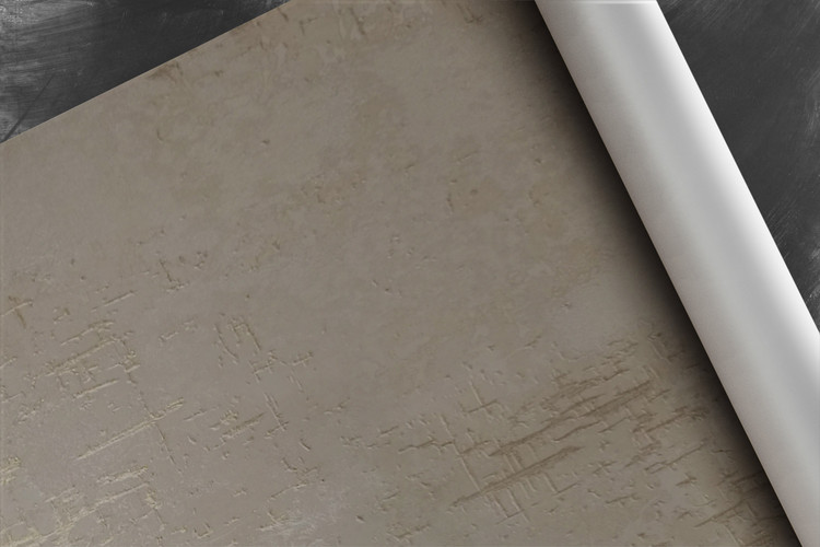 کاغذ دیواری مدرن طرح پتینه بژ طلایی