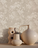 کاغذ دیواری کرم پتینه