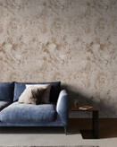 کاغذدیواری پتینه قهوه ای