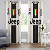 پرده چاپی مدل پانچی طرح یوونتوس با لوگوی JEEP