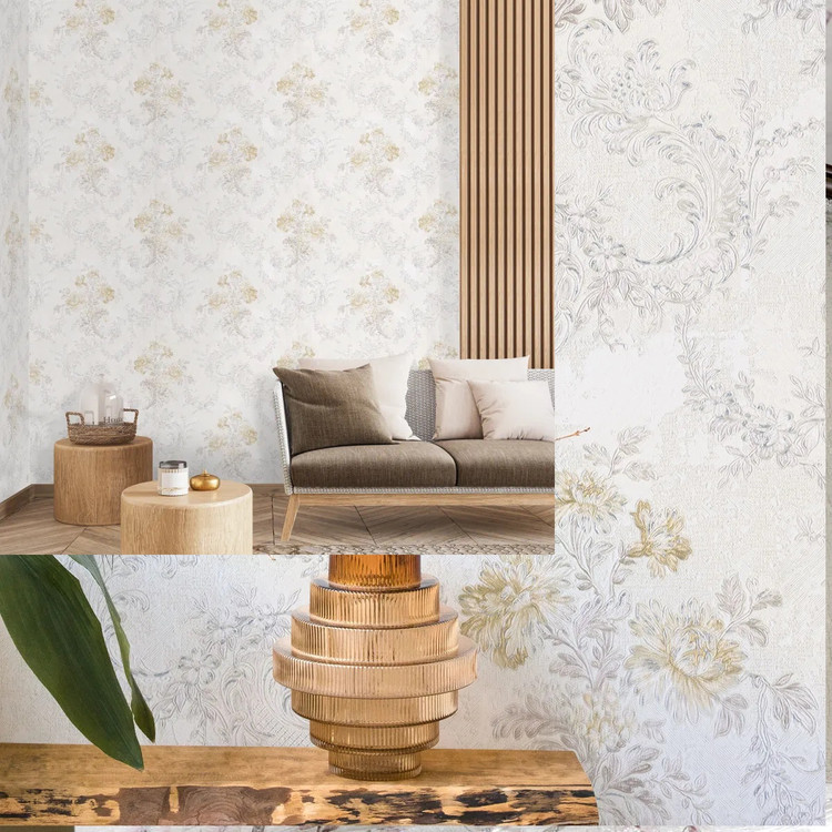 کاغذ دیواری PVC طرح دار