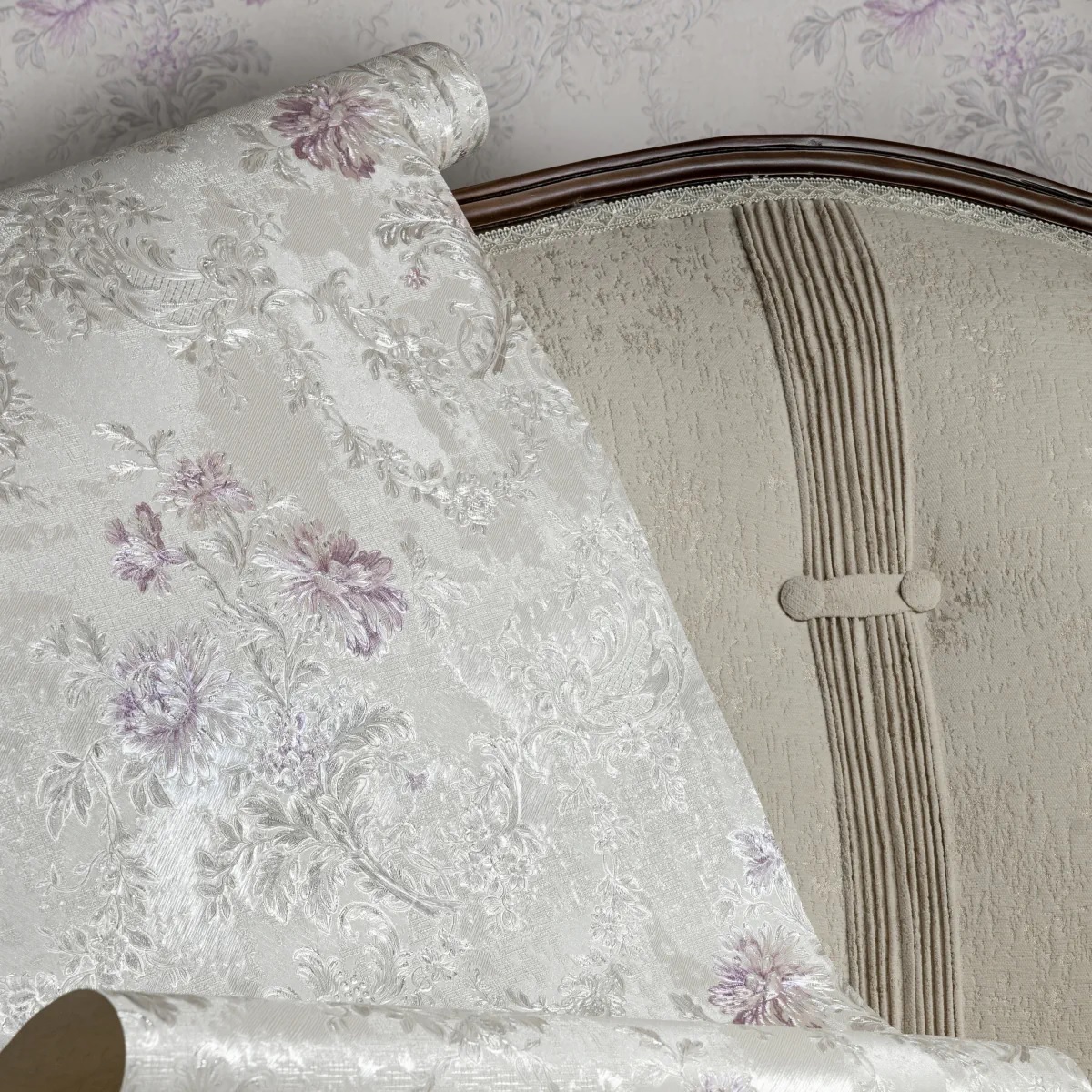 کاغذ دیواری PVC طرح دار