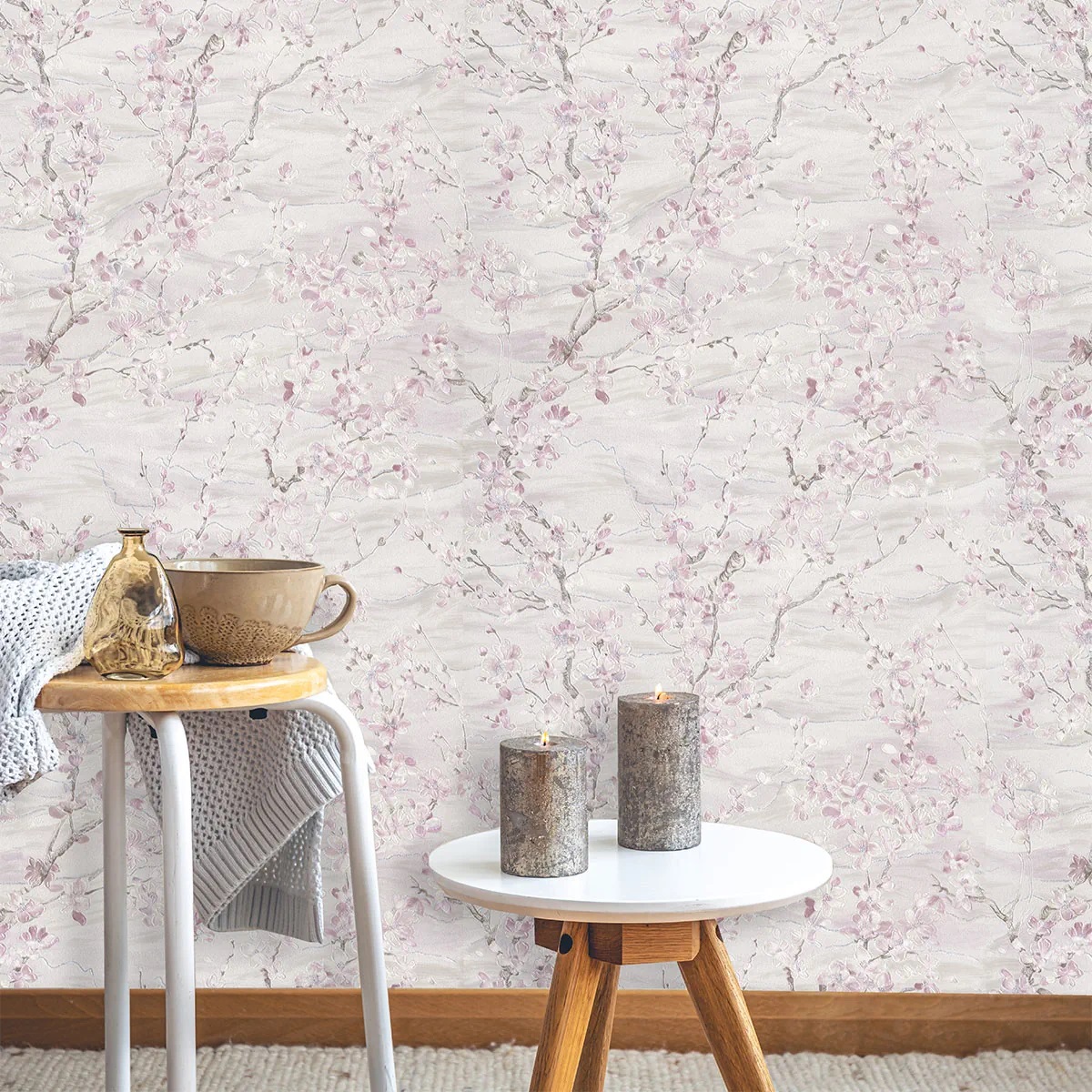 کاغذ دیواری PVC طرح دار