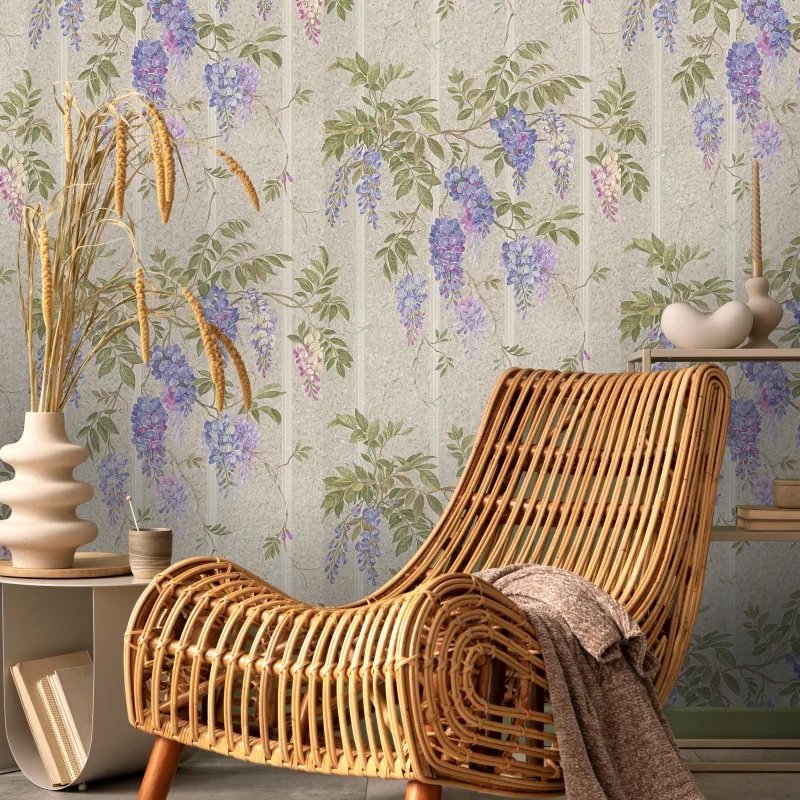 کاغذ دیواری PVC طرح دار