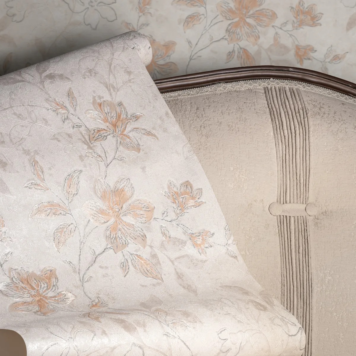 کاغذ دیواری PVC طرح دار
