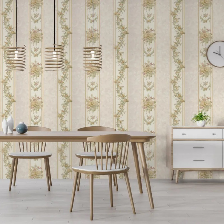 کاغذ دیواری PVC طرح دار