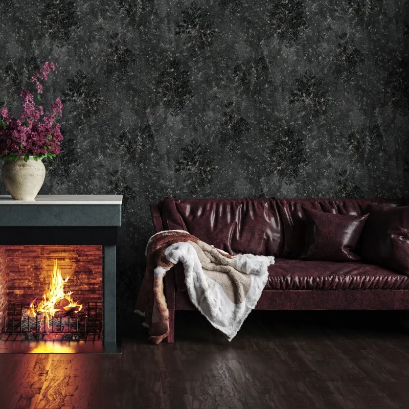 کاغذ دیواری PVC طرح دار