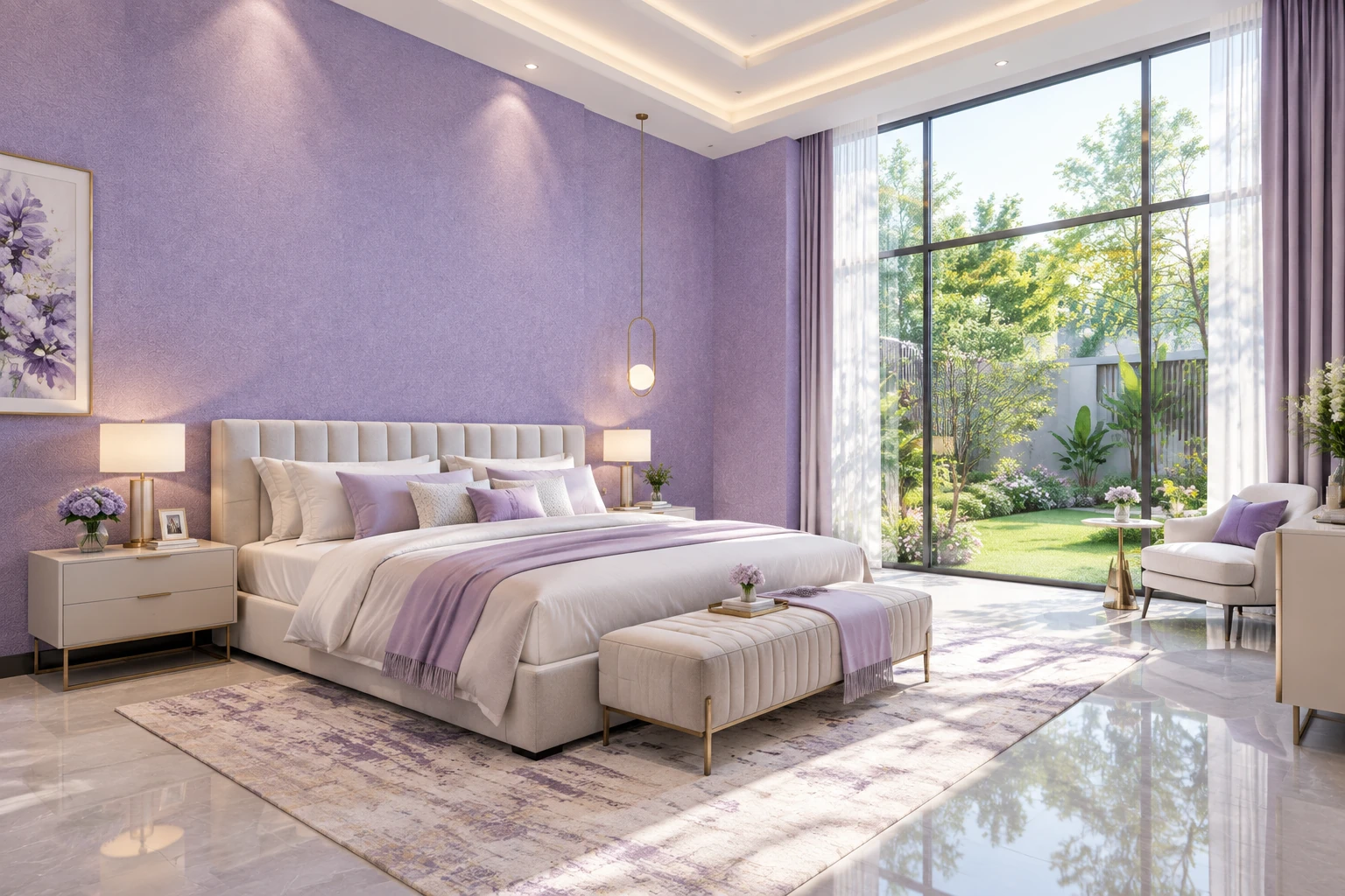 کاغذ دیواری PVC طرح مدرن / یاسی