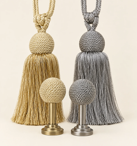 گل میخ و شرابه فانتزی ست سرمه بافی شده
